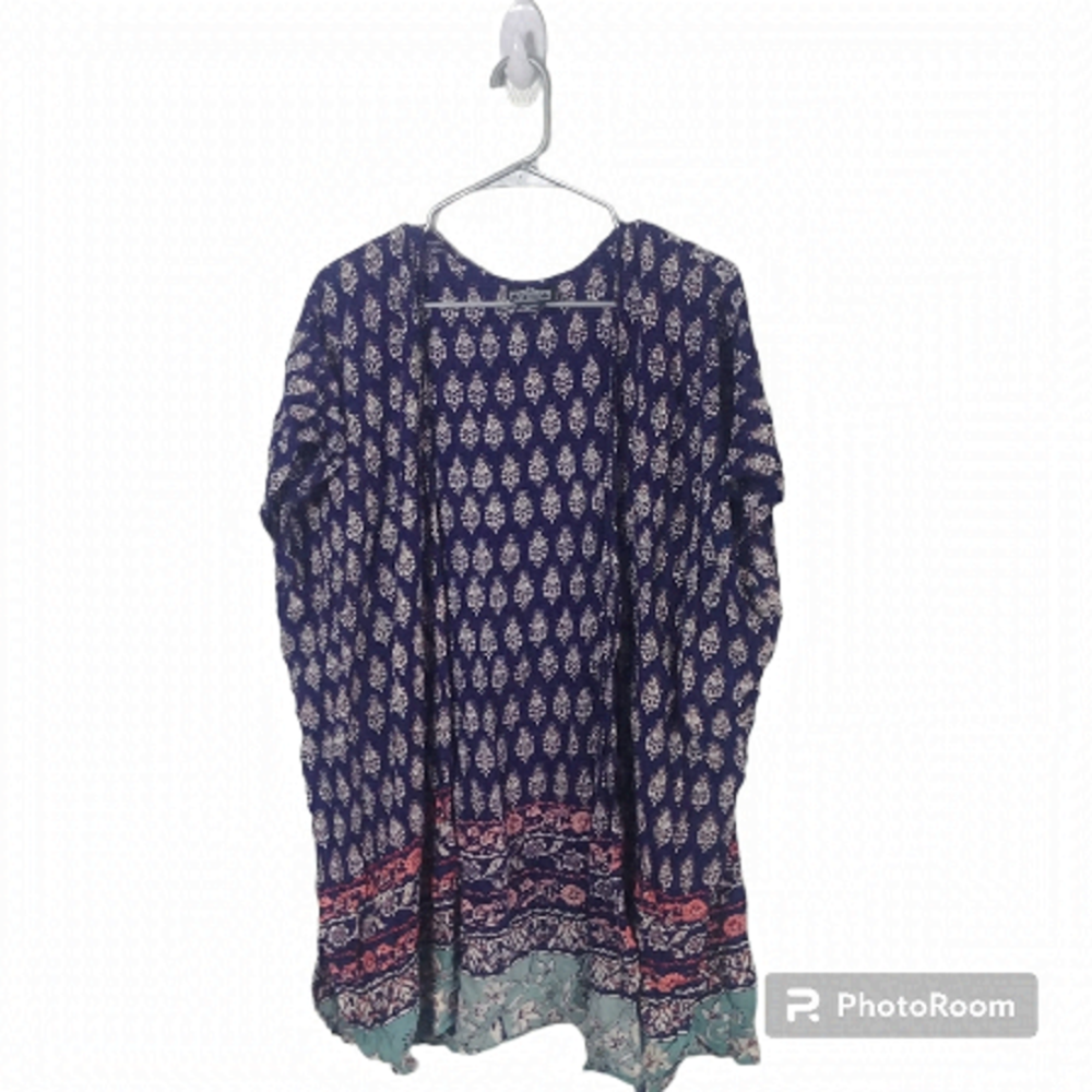 Angie Boho Printed Kimono Size S/M